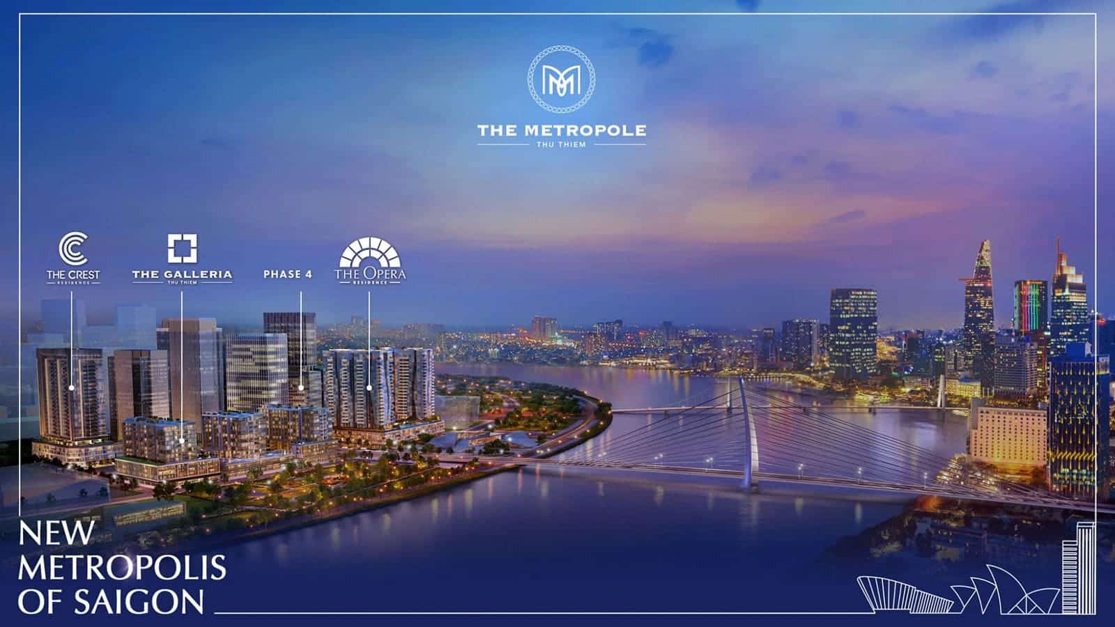 The Metropole Thủ Thiêm - dự án thuộc chiến lược "Dấu ấn SonKim Land".