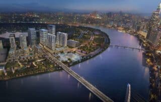 Phối cảnh dự án The Metropole Thủ Thiêm, cận kề cầu Thủ Thiêm 2.