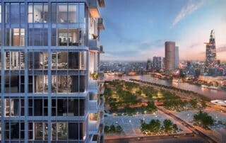 Phối cảnh Luxury Boutique Office tại The OpusK thuộc Metropole Thủ Thiêm.